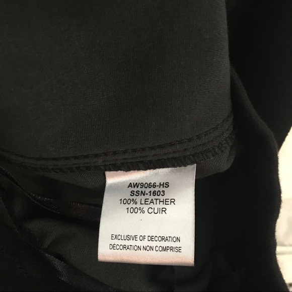 ATM Cropped Suede Track Pants - Picture 8 of 8